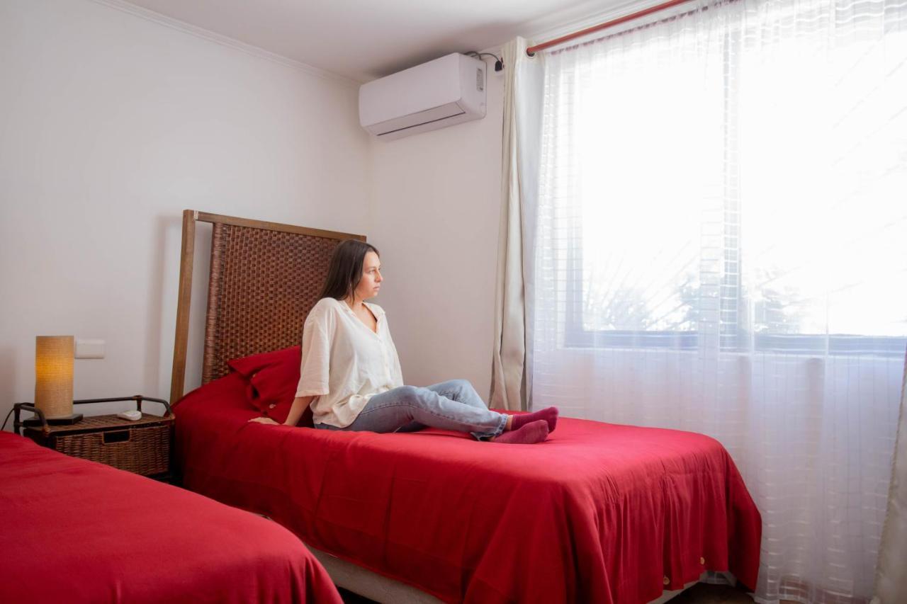 ホテル Hostal Del Mimbre Chile サンタ・クルス エクステリア 写真